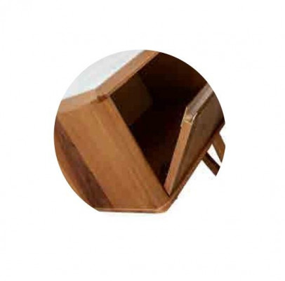 Säitendëscht Kommoden Set italienesch Miwwelen 2tl. Schaf Holz Kommode mat Spigel