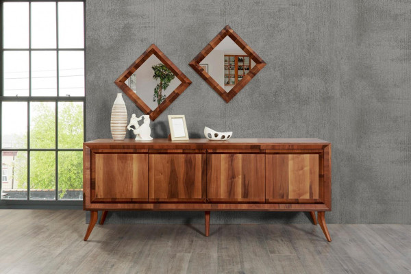 Sideboard Kommod Anrichte Sideboards Schaf Kommode Braun Luxus xxl 200cm Neit