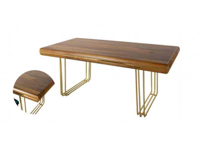 Iessdësch Dësch Holz Miwwelen italienesche Stil Iesszëmmer Dëscher Iessdëscher Luxus