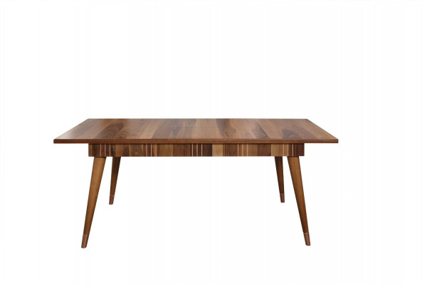 Iessdësch Holz Dëscher Stil Miwwelen Dësch italieneschen Luxus 160 x 90 Holzsdëscher