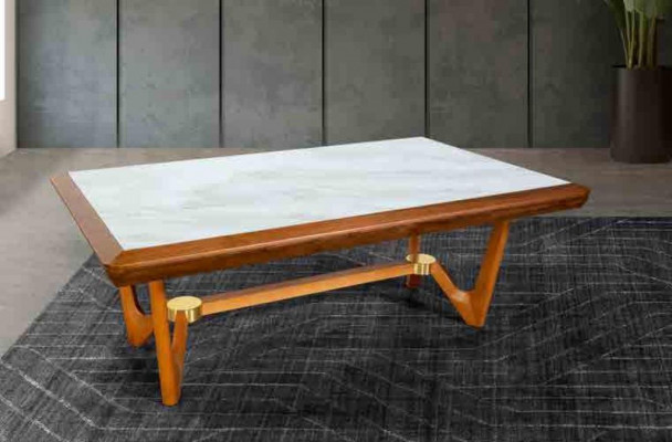 Wunnzëmmer Holz Dëscher Bäistell Luxus Stil Dësch Neit Canapédësch Bäistelldësch