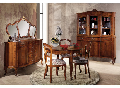 Ronnen Iessdësch, Iesszëmmerdësch, ausziehbaren Luxusdëscher, Holz, italienesch Miwwelen