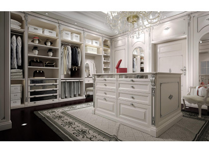 Walk-in Kleeder Schaf Luxus Klassesch Garderobe Vestiaire Moossanfertigung