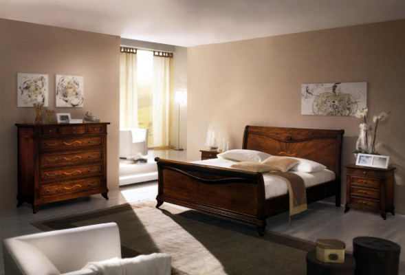 Klassesch Bett Luxus Chesterfield Lieder Schlofzimmer Hotel Antik Stil Better