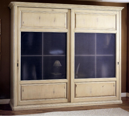 Kleederschränke Schaf, Miwwel, Ariichtung, Italienesch Schief, Echt Holz Massiv.