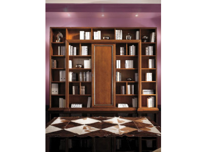 Bicher Schaf Italienesch Miwwelen Regal Holz Schief Regaler Vitrinn Kredenz