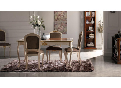 Saz: Iessgrupp 5stéck Set. Dësch Iesssaz Iessdësch 4 x Stull Set Grupp