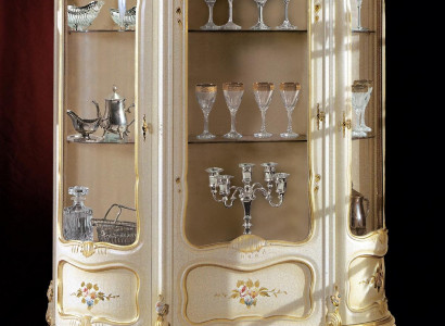 Wunnzëmmer Schief Design Schaf Miwwelen Glas Nei Vitrin 3 Dier Schaf Vitrinen