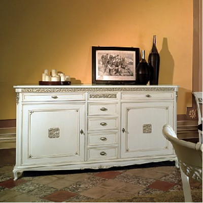 Antik Barock Stil Kommode Kommode Wunnzëmmer Schlofkummer Regal Sideboard Nei