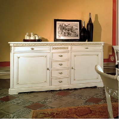 Design RTV Anrichte Kommode Wunnzëmmer Schaf Regal Luxus Wunn Zëmmer Board