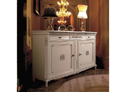 Klassesch antik Stil Kommode Sideboard Kommoden Holz Schaf Anrichte Wäiss Nei