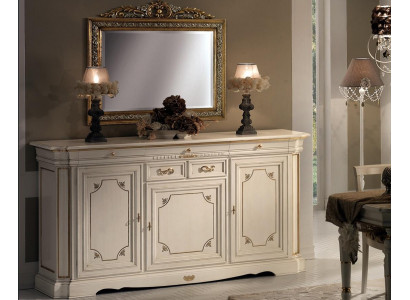 Design Kommode Miwwel Sideboard Klassesch Wunnzëmmer Holz Schaf Luxus Italienesch