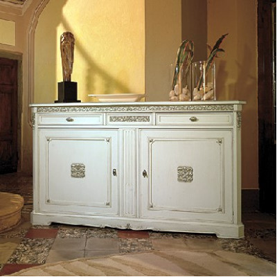 Luxus Italienesch Holz Miwwelen Kommode Anrichte Klassesch Stil Sideboard Holz Nei