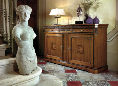Anrichte Schëffer Schranken Kommoden Säitendësch Nei Komod Holz Design Schaf
