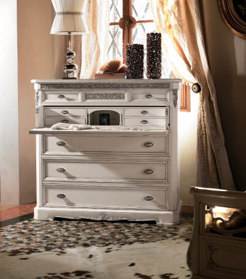Wunnzëmmer Ariichtung Sideboard Anrichte Schaf Kommode Miwwelen Italienesch