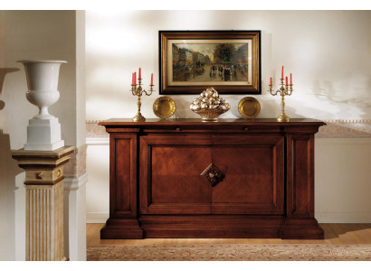 Luxus antik Stil Kredenz Kommode Anrichte Kommoden Regal Schaf Schaf Glas