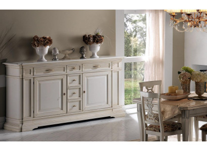 Kommodeschëffel Holz Sideboard Schaf Schief Mëschmassiv Kommoden Wohnzimmer