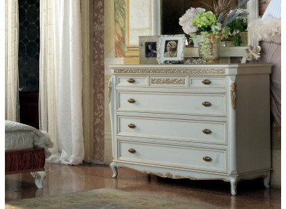 Héich Kommode Sideboard Kommoden 5 Schiefen Héichschaf Schaf Holz Miwwelen Nei