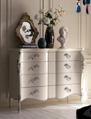 Stot Holz Modern Luxus Italien Design Kommode Miwwel Sideboard Klassesch