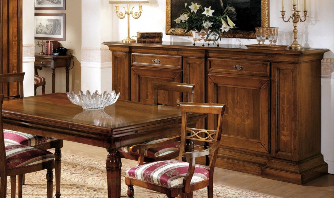 Kommode Klassesch Wunnzëmmer Holz Modern Luxus Italien Design Kommoden Miwwelen