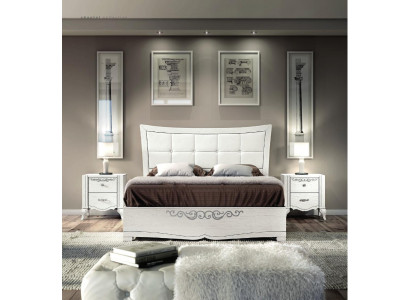 Duebelbett Bett Luxus Better Holz Bettgestelle Bettkader Wäiss Design Modern Nei