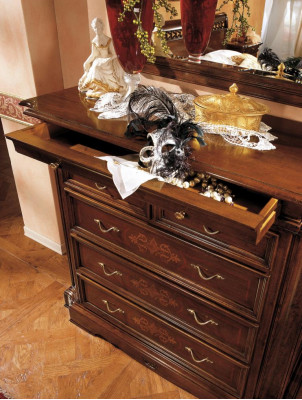 Kommode Anrichte Säitbriet Säitbrieder Massiv Holz Schaf Miwwelen Kommoden Braun