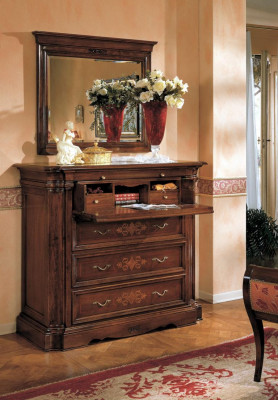 Sideboard Anrichte Holz Kommodeschaf mat 4 Schuubladen Schuubladenschaf Schaf Nei