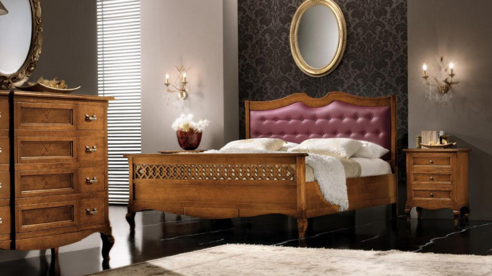 Schlofkummer Massiv Holz Miwwelen Bett Polster Design Luxus Duebel Hotel Better Nei