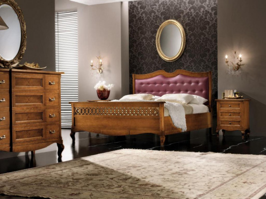 Schlofkummer Massiv Holz Miwwelen Bett Polster Design Luxus Duebel Hotel Better Nei