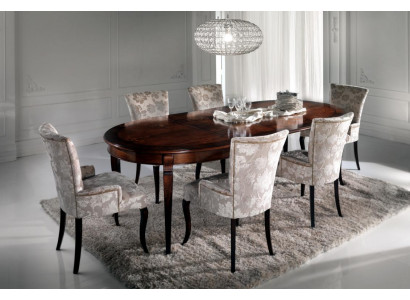 Luxus Iessdësch Italienesch Design Miwwelen Ariichtung Dëscher Massivholz Dësch Neit