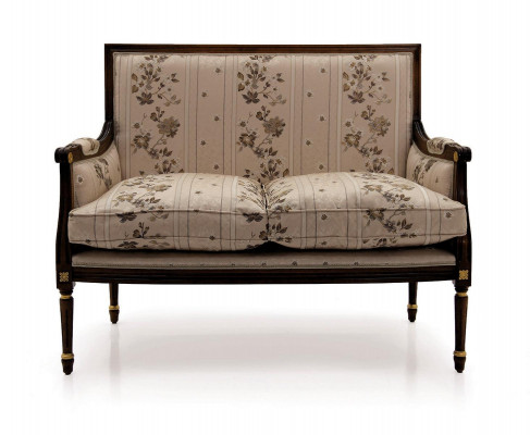 Zweeka-Sofa Couch Klassesch Nei Polster Textil Couchen Textilsofa