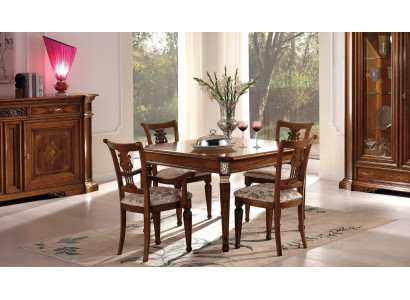 Luxus Iessdësch Auszéierbaren Dësch Holz Dëscher Modern Iesszëmmer Design Italienesch