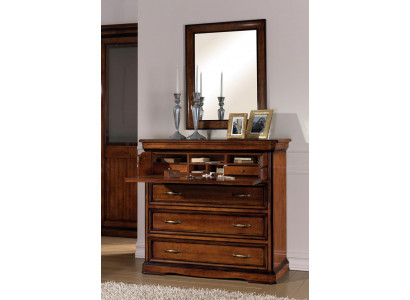 Buffet Holz Schublaafschaf Kommode mat 3 Schief Sideboard Schiefen