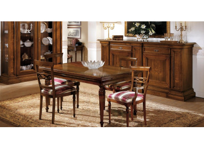 Iessdësch Holz Iessdëscher Iesszëmmer Dëscher Dësch Design Holz Luxus Miwwelen Italien