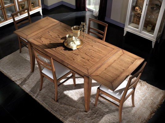 Naturholz Iessdësch Dësch Design Modern Iesszëmmer Schiifdësch Nei