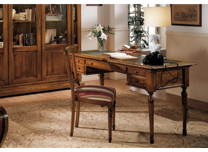 Dësch Sekretär Schreifdësch Schreifdëscher Italienesch Miwwelen Büro Holz Dëscher