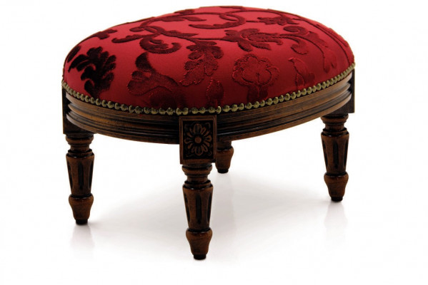 Luxuriéise Design-Këssenhocker: Multifunktionelle Sëtztruh an exquisiteschem Stil