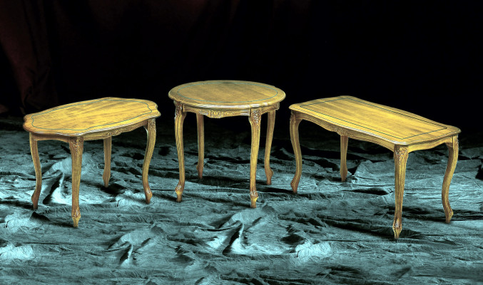 Couchtisch Holz Beistelltisch Kaffeestuffi Designer Dësch Wunnzëmmerdësch Dëscher