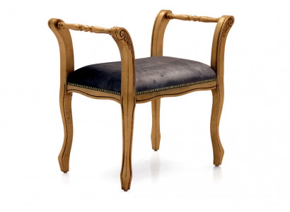 Osmanesch Léinwandfauteuil Bänk Samt Stoff 70x39 Hocker Fousshocker Säithocker