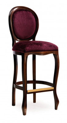 Barhocker Stull Fauteuil Bar Hausbar fir Theken Comptoir Barchiver Klassesch Miwwelen