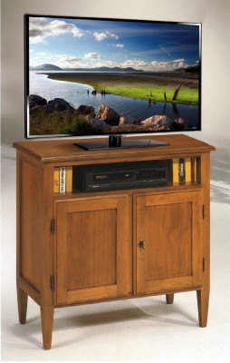 Fernsehregal TV-Ständer RTV massiv Holz Miwwelen Italienesch Sideboard Regaler Nei