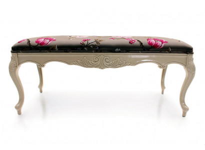 Hocker Sofa Pouf Polster Niewendëschhocker Fousshocker Ottomane Sëtzbank Art déco Nei