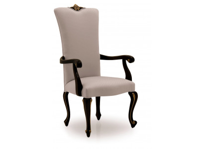 Iesszëmmer Designer Holz Modern Lehnstell Braun Luxus Stull Still Fauteuil Béisch.