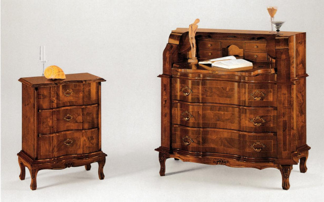 Nuetsdësch Luxus Holz Nuetsdëscher Dësch Konsolen Nuecht Modern Stil Konsol Neit