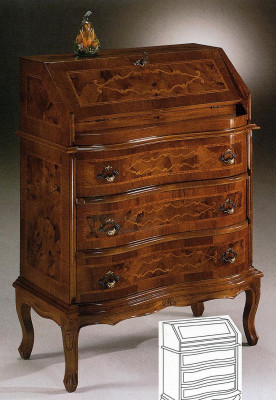 Luxus Kommod Anrichte Schaf Garderobe Sideboard Miwwel Antik Stil Holz Nei