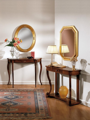 Konsolendësch Design Holz Dësch Konsol Säitendësch Luxus Dësch Säitendësch Konsolen