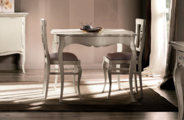 Iessdësch Antik Stil Massivholz Miwwelen Italienesch Iessdëscher Dësch Holz Dëscher