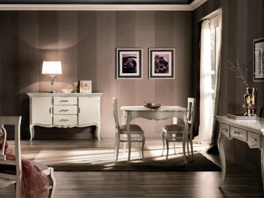 Iessdësch Antik Stil Massivholz Miwwelen Italienesch Iessdëscher Dësch Holz Dëscher