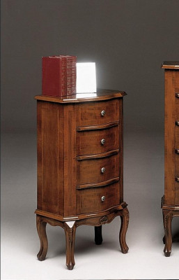 Sideboard Holz Tirangsschaf Schaf Kommod mat 4 Tirangen, Sidetable Nei