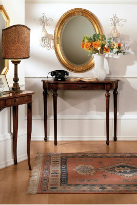 Konsolendësch Design Miwwelen Stil Barock Holz Italienesch Dësch Dëscher Couchtësch
